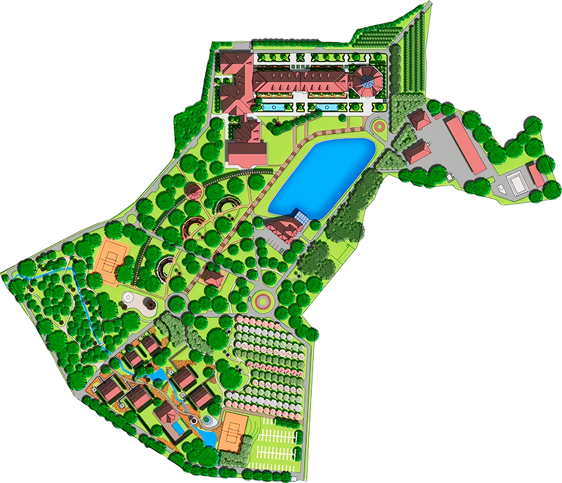 Карта санатория